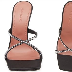 Amina Muaddi
Adriana Crystal Slide Sandal, IS7, 37EU NIB